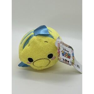 Disney Tsum Tsum FLOUNDER Mini Plush 4" The Little Mermaid NWT
